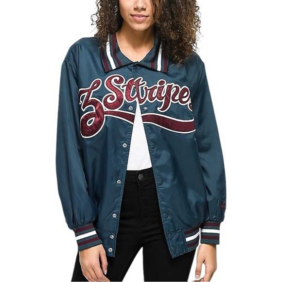 Adidas Original Adibreak Collegiate Jacket Blue Dressinn Varsity style - Picture 13 of 13